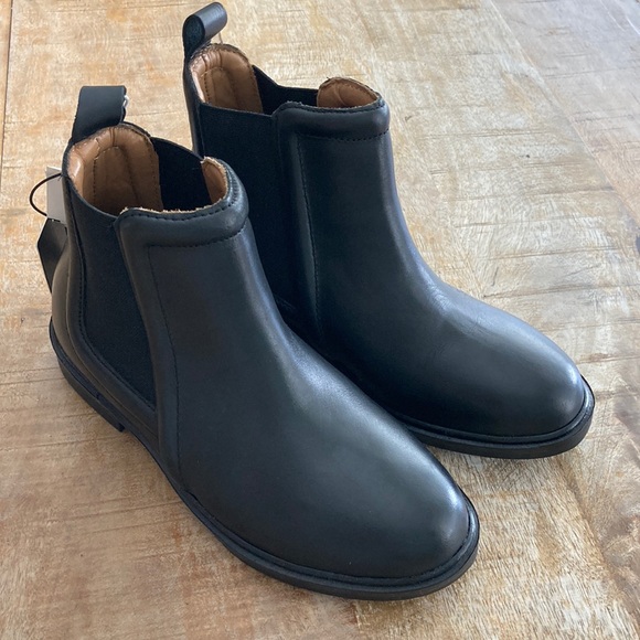 Zara Other - NWT Zara girls black boots size 1 (32 EU)